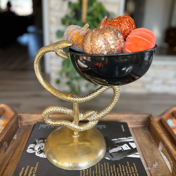 CB2 Style Candy Bowl / Spooky Halloween Bowl - Picture 4 of 6